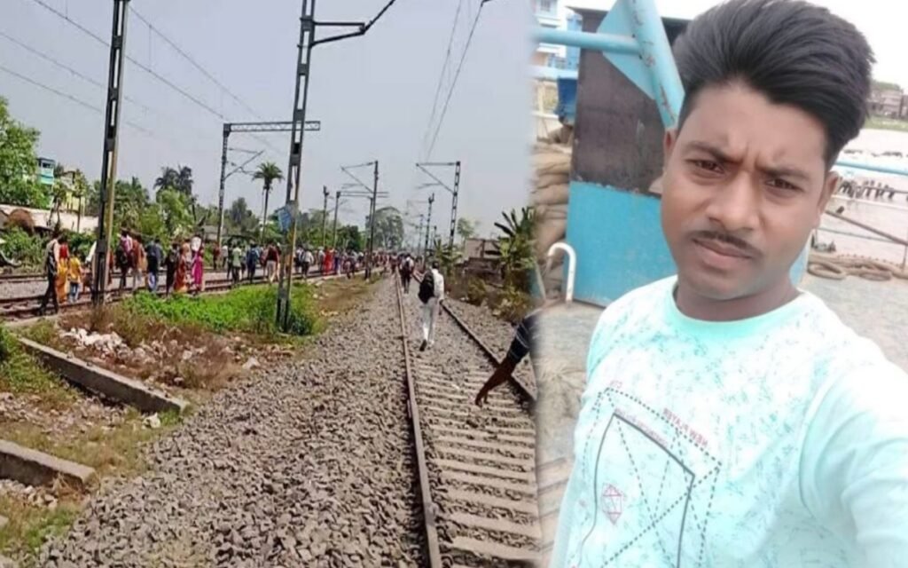 Train accident-Death of auto driver-mathurapur