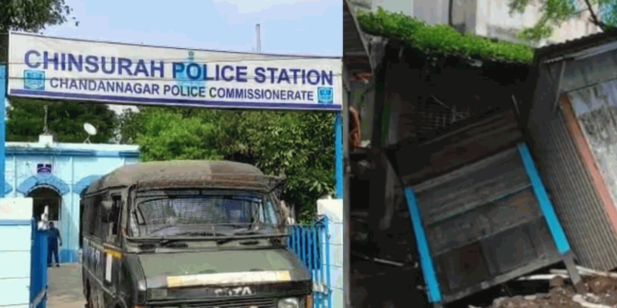 Car accident chunchura tolaphatak hooghly