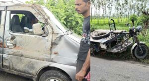 Road accident in kulpi