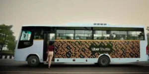 Uber buses in Kolkata