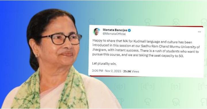 Students can do MA in Kurmali language, happy Chief Minister