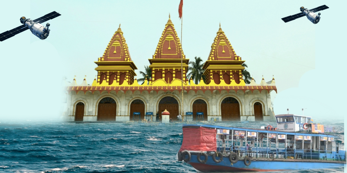 Gangasagar mela 2024-ISRO technology in Gangasagar mela