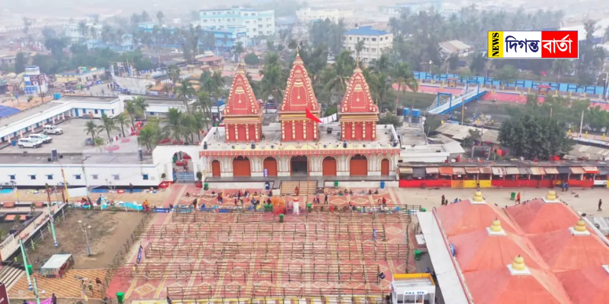 Gangasagar mela 2024-kapil muni temple gangasagar