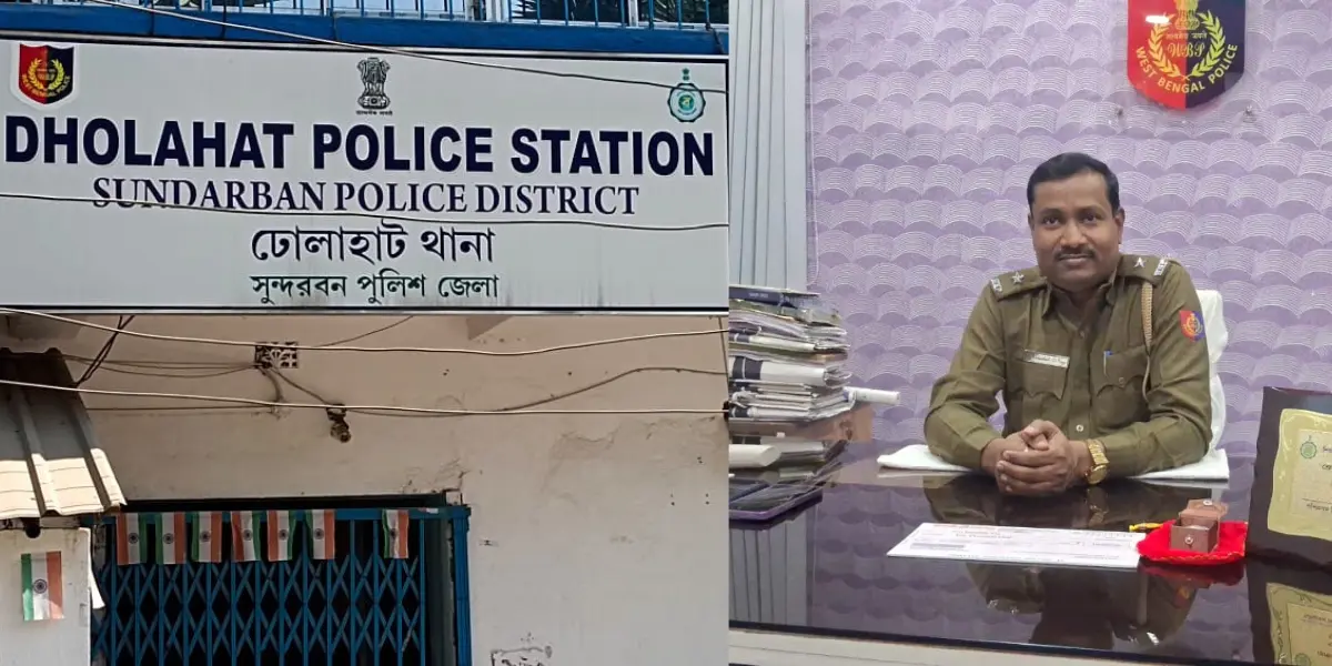 IC of Dholahat police station-IC Kaushik Nag