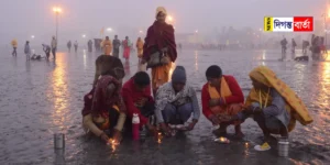 gangasagar mela 2024 -pilgrims before Makar Sankranti