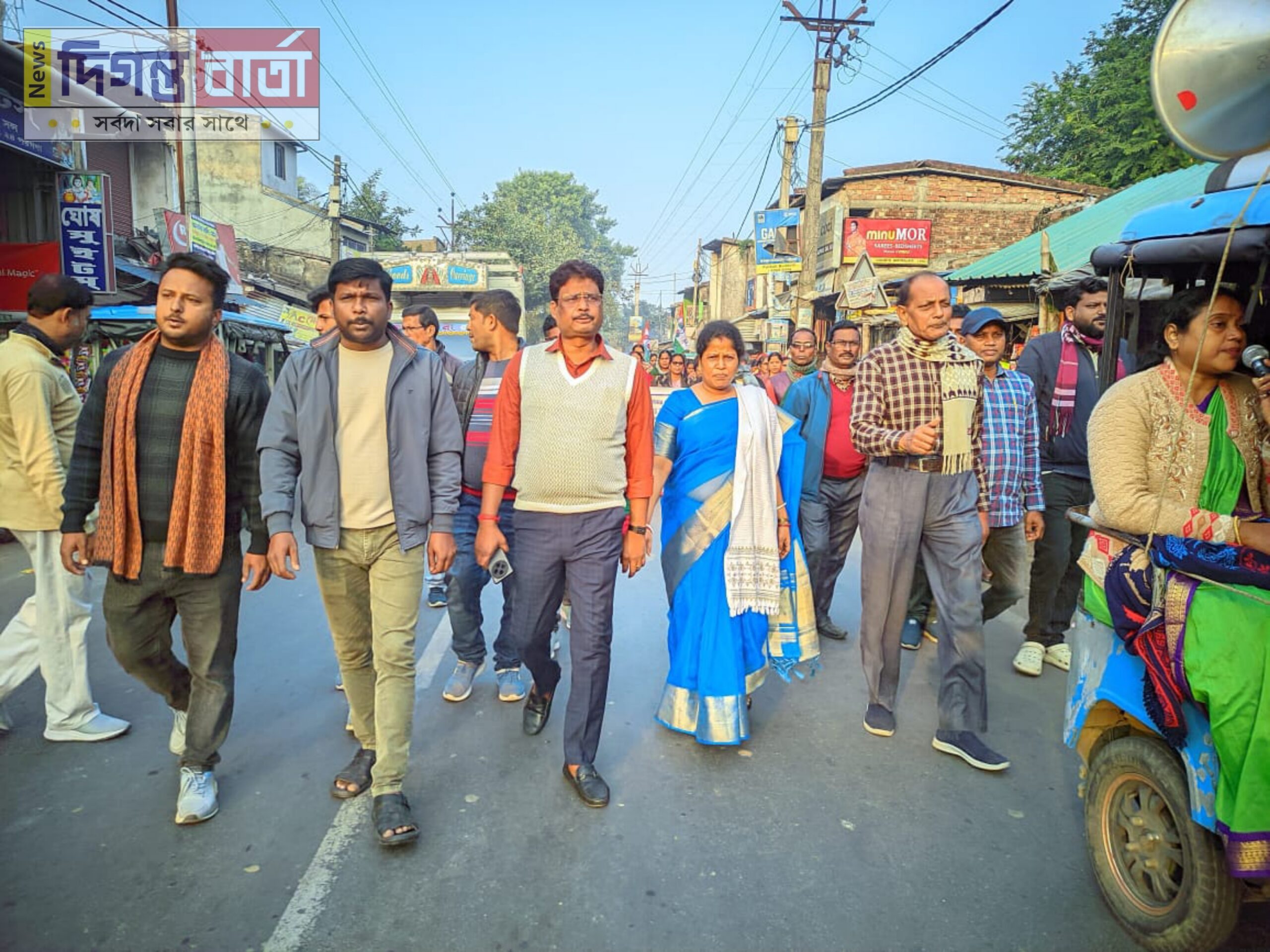 অপরাজিতা বিলে দ্রুত কেন্দ্রীয় অনুমোদনের দাবিতে মিছিল মহিলা&hellip;