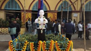 মৃত‍্যুদিনে উন্মোচিত হল বিপ্লবী রাসবিহারী বসুর আবক্ষ মূর্তি।