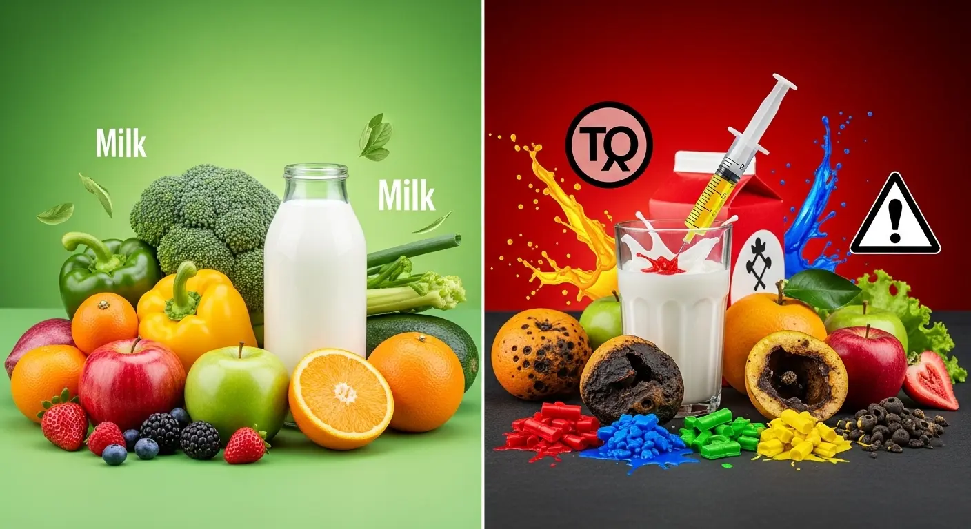 Health conscious Be aware of adulterated food quickly