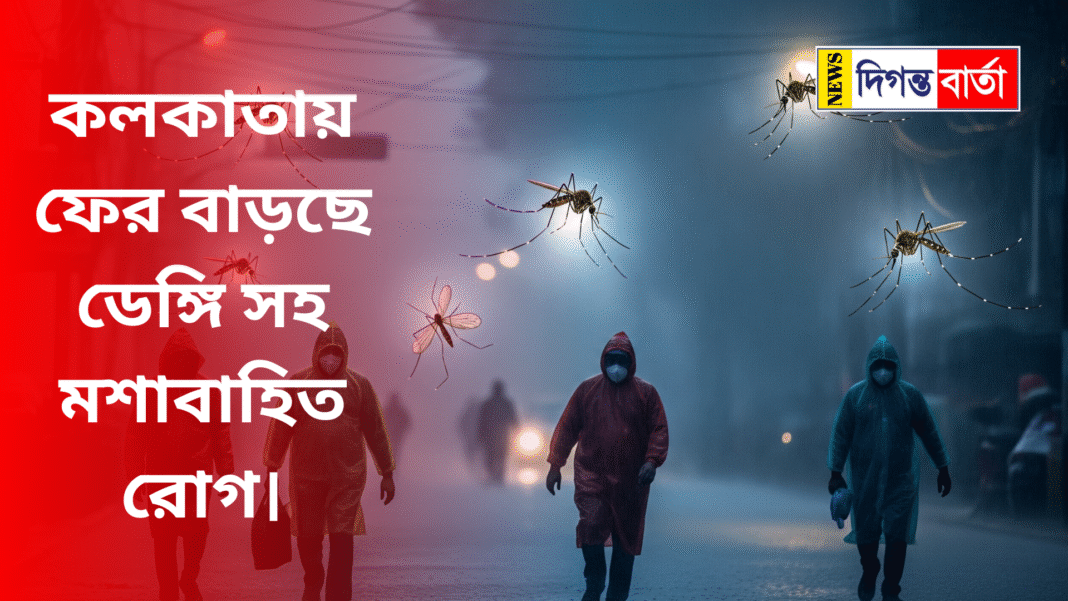 Mosquito-borne diseases including dengue are on the rise again in Kolkata.
