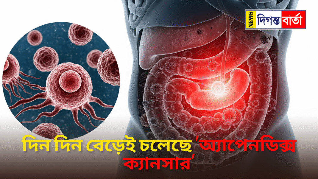 Appendix cancer is increasing day by day